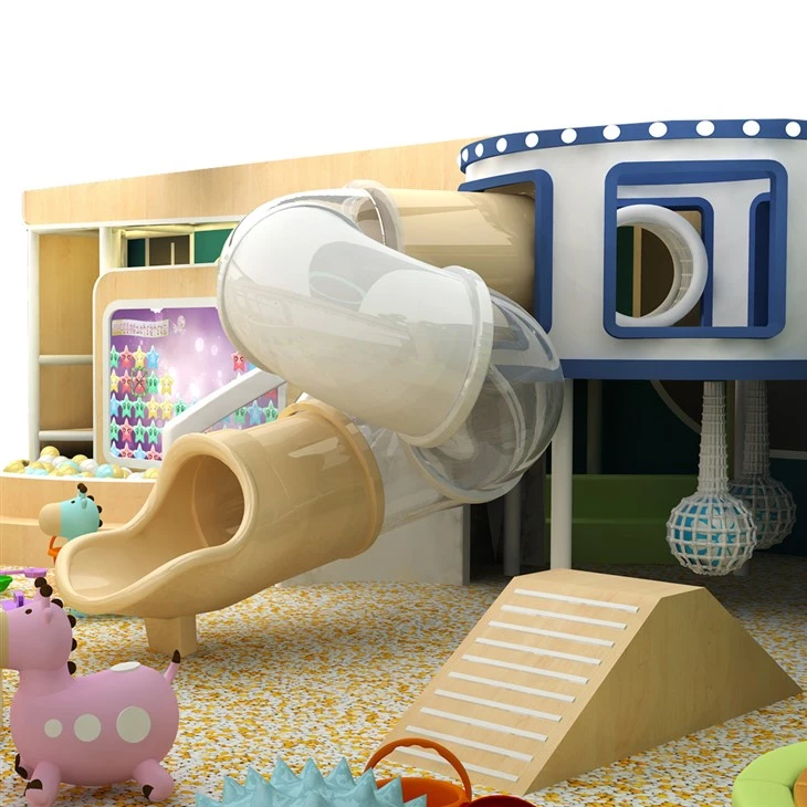 plastic slide indoor playground plastic slide indoor playground